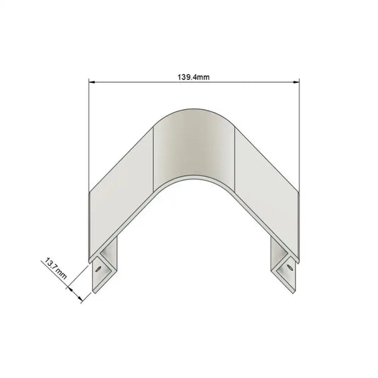 Brunswick Apron Corner Mitres (Set of 4) – ABS Plastic