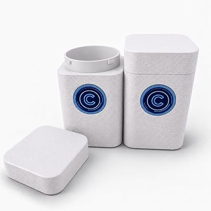 41mm Coin Stacker with NFC Smart Storage Silver Eagles (White)