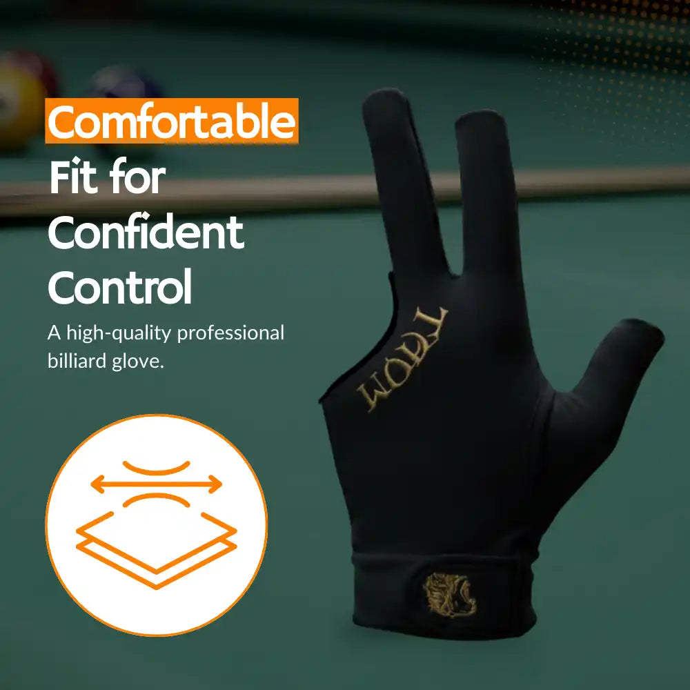 TAOM Midas Billiard Pool Cue Glove Premium Quality