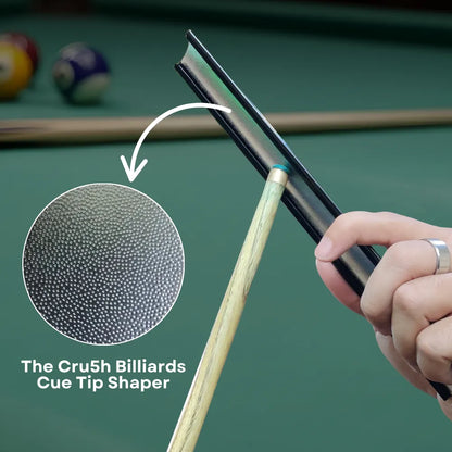Stainless Steel Pool Cue Tip Shaper High Precision Tool