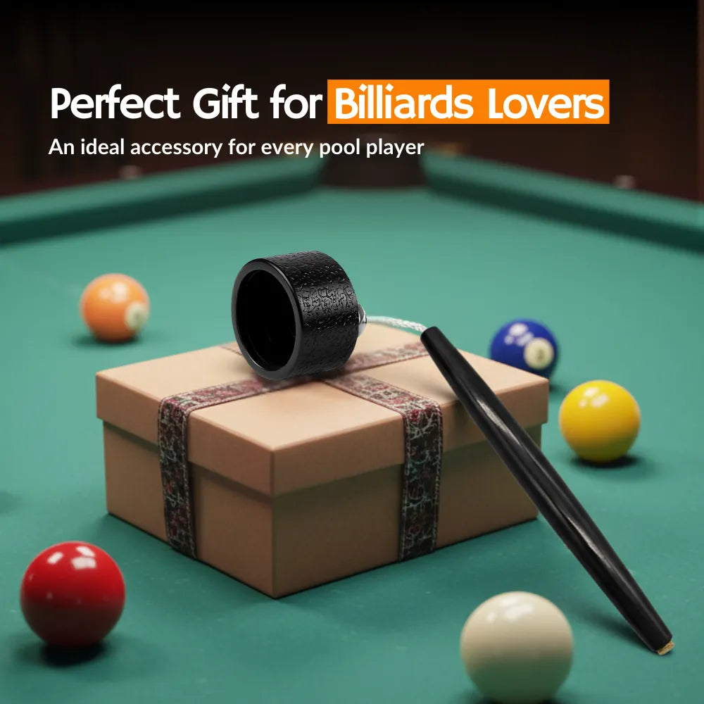 Pro Series Circle Pool Chalk Holder Durable Billiard Accessory