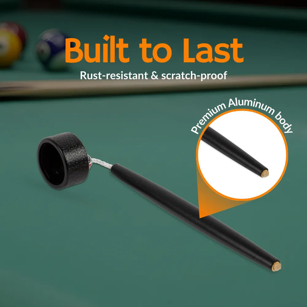Pro Series Circle Pool Chalk Holder Durable Billiard Accessory