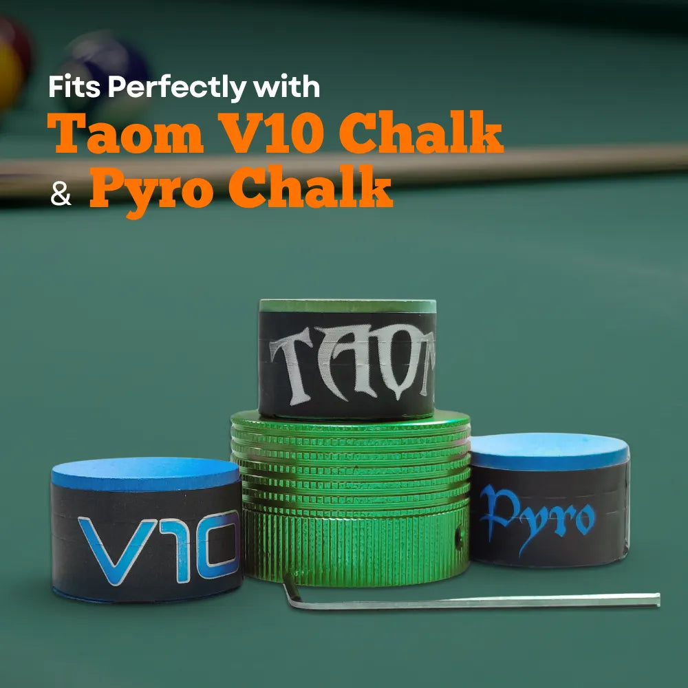Aluminum Round Magnetic Chalk Holder for TAOM Pyro