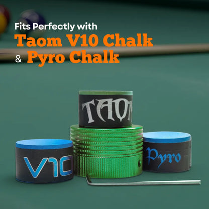 Aluminum Round Magnetic Chalk Holder for TAOM Pyro