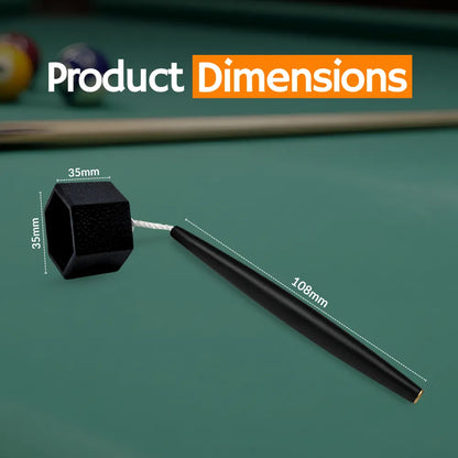 Pro Series Hexagon Chalk Holder Professional Billiard Accessory