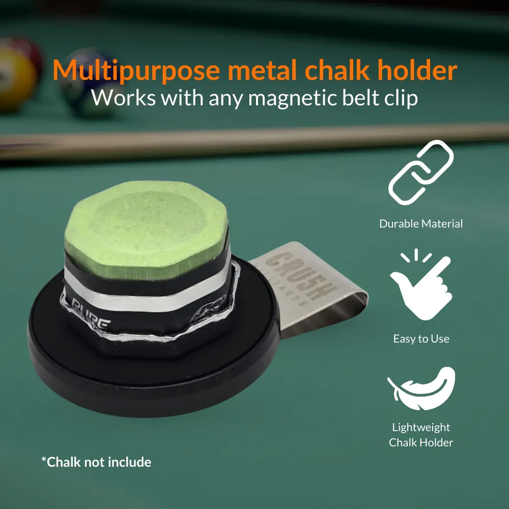 Metal Pool Chalk Holder Durable and Stylish