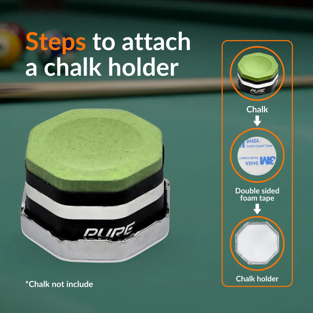 Metal Pool Chalk Holder Durable and Stylish