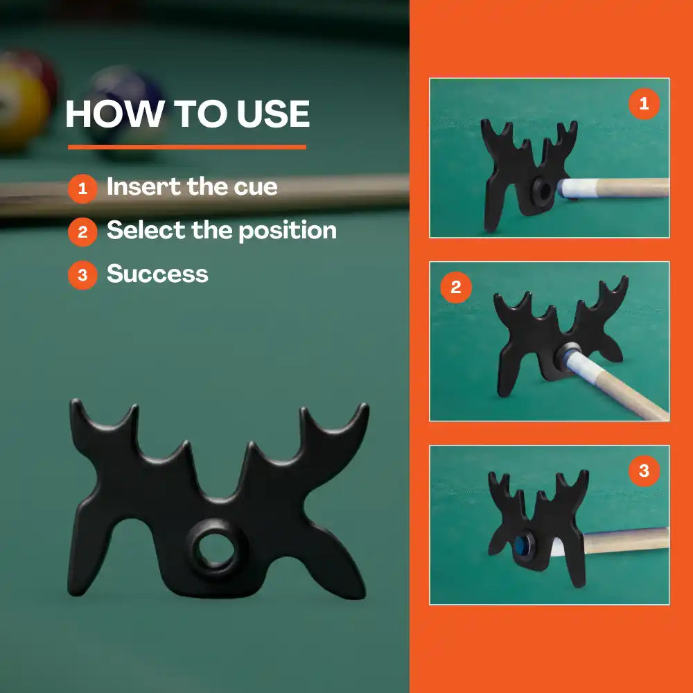 Moosehead Bridge Cue Rest Premium Billiard Accessory