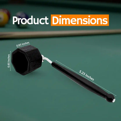 Predator 1080 Pro Series Octagonal Pool Chalk Holder with Flat Post
