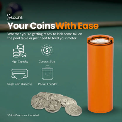 Aluminum Coin Holders Quarter Dispensers Durable and Reliable