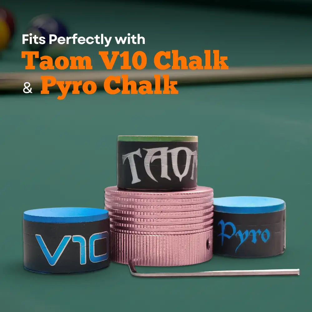 Aluminum Round Magnetic Chalk Holder for TAOM Pyro