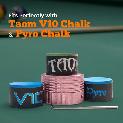 Aluminum Round Magnetic Chalk Holder for TAOM Pyro