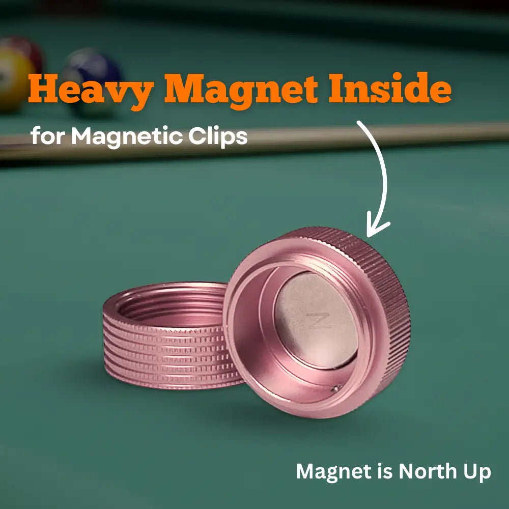 Aluminum Round Magnetic Chalk Holder for TAOM Pyro