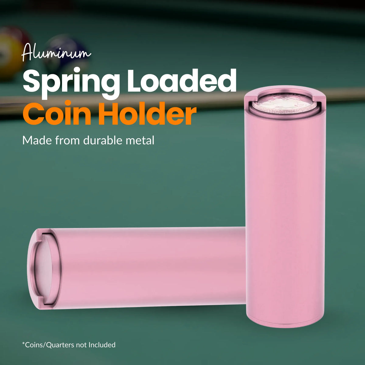 Aluminum Coin Holders Quarter Dispensers Durable and Reliable