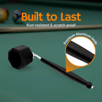 Predator 1080 Pro Series Octagonal Pool Chalk Holder with Flat Post