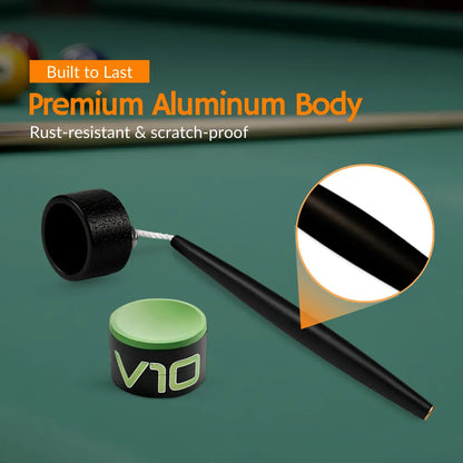 Pro Series Circle Pool Chalk Holder Durable Billiard Accessory