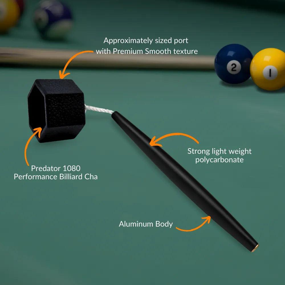 Pro Series Hexagon Chalk Holder Professional Billiard Accessory