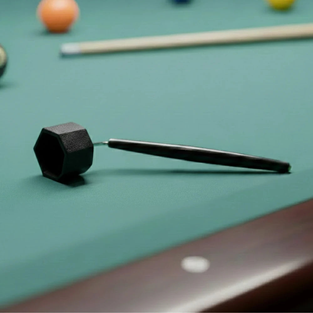 Pro Series Hexagon Chalk Holder Professional Billiard Accessory