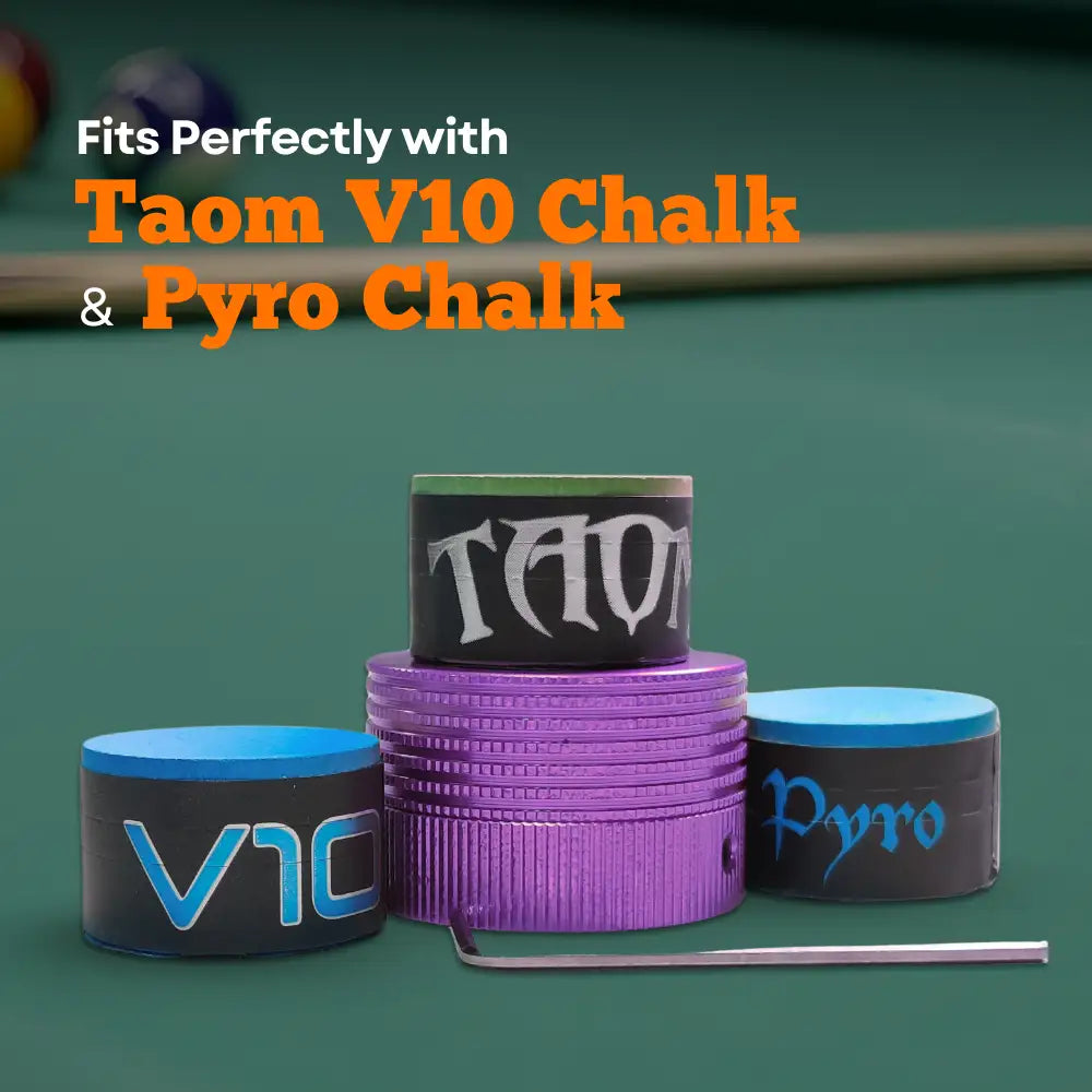 Aluminum Round Magnetic Chalk Holder for TAOM Pyro
