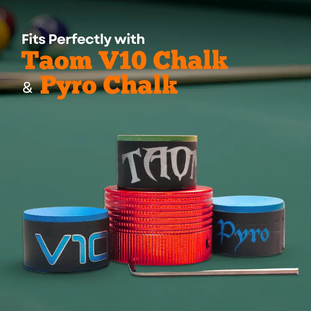 Aluminum Round Magnetic Chalk Holder for TAOM Pyro
