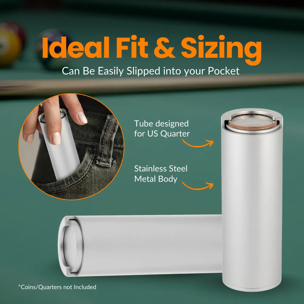 Aluminum Coin Holders Quarter Dispensers Durable and Reliable