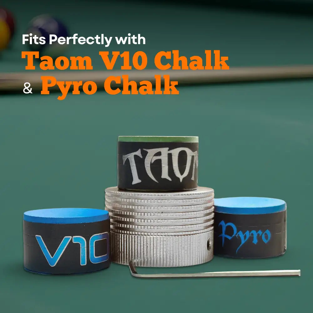 Aluminum Round Magnetic Chalk Holder for TAOM Pyro