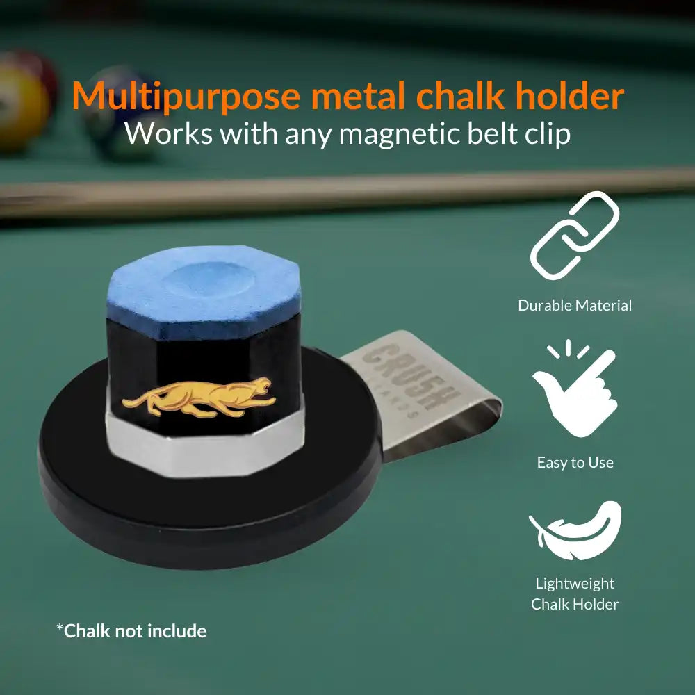 Metal Pool Chalk Holder Durable and Stylish