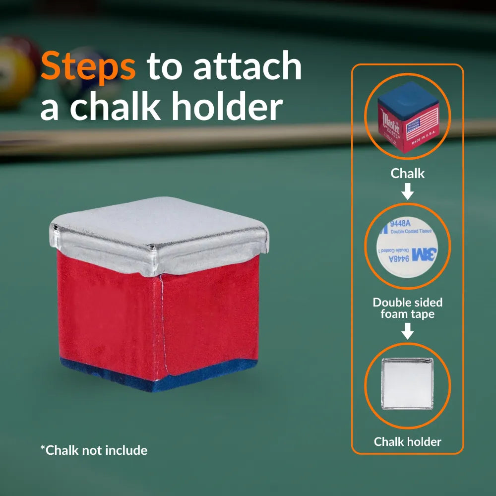 Metal Pool Chalk Holder Durable and Stylish