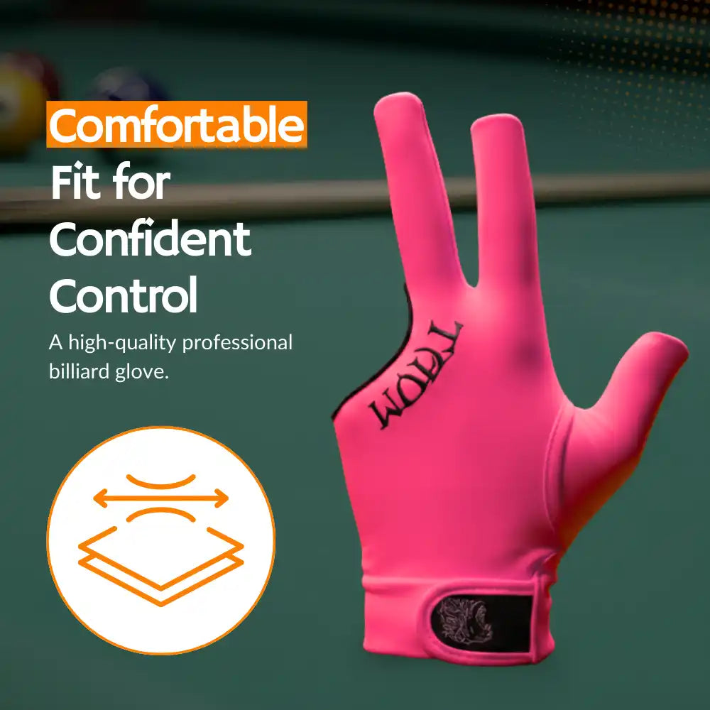 TAOM Midas Billiard Pool Cue Glove Premium Quality