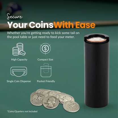 Aluminum Coin Holders Quarter Dispensers Durable and Reliable