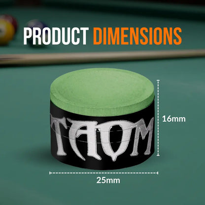TAOM V10 Chalk 1x Cube Professional Billiard Chalk