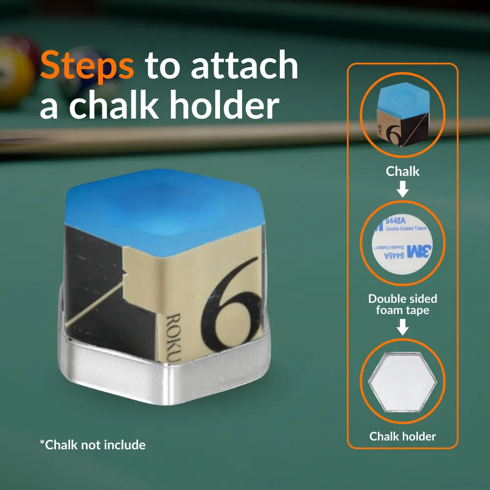 Metal Pool Chalk Holder Durable and Stylish