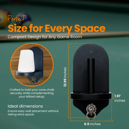 Cone Chalk Holder Compact and Convenient for Pool