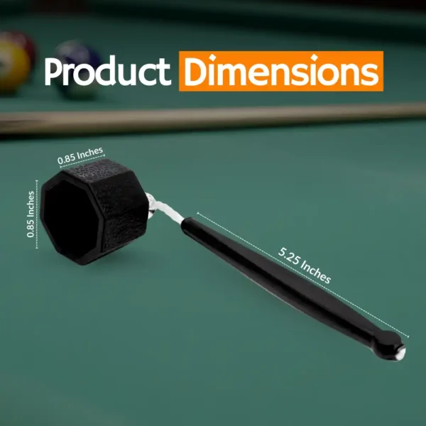 Octagonal Pool Chalk Holder