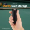 plastic coin holder for quarters
