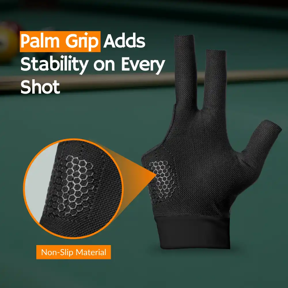 Black Crush Midas Cue Gloves