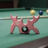 Pink Aluminum Moosehead Bridge Cue Rest