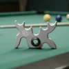 Silver Aluminum Moosehead Bridge Cue Rest