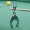 metal coin holder keychain