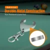 metal coin holder keychain
