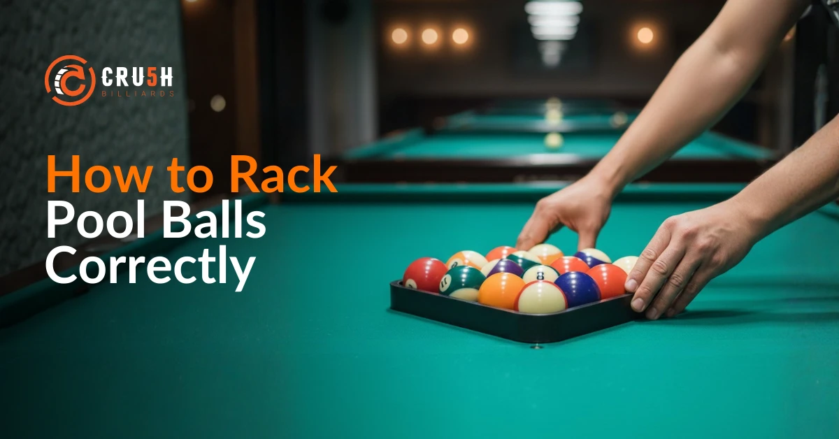 How to Rack Pool Balls Correctly