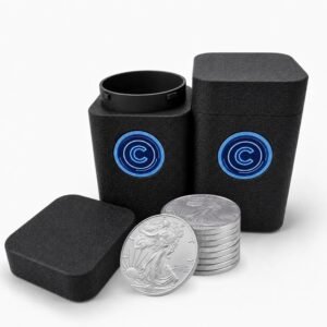 coin stacker black